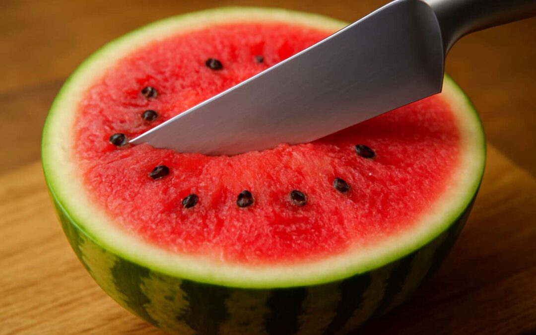 Perfect Wedges in Minutes: which knife for watermelon for clean, effortless slices