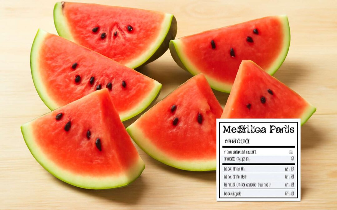 Unlock the scoop: watermelon nutrition facts 100g reveal tasty health perks.