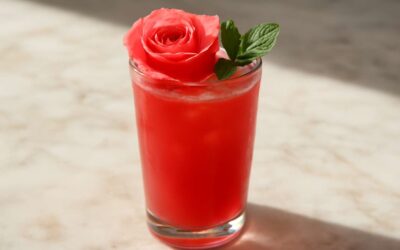 Sip Summer Bliss with watermelon roses cordial: A Refreshing Twist