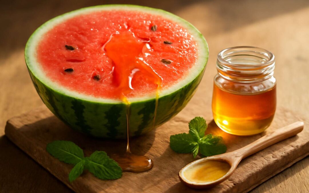 Discover watermelon with honey benefits and how it boosts hydration daily