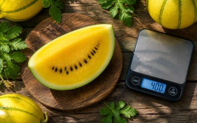 400g yellow watermelon calories, complete nutrition facts.